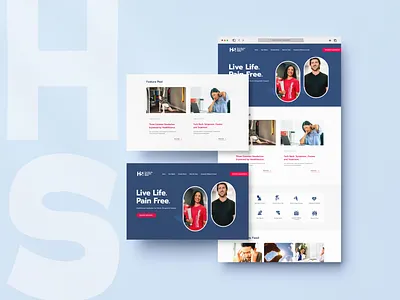 Landing Page desing graphic design ui