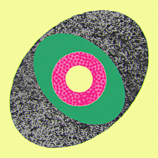 Loop Close Up brand branding design graphic graphic design identity illustration logo logotype loop motion motion graphics pink symbol texture yellow