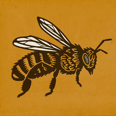 bee bee beekeeper bug bumble buzz honey insect logo