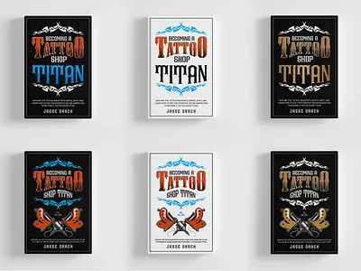 Tattoo Book Cover Folio author best seller books best seller design book cover book cover bundle book cover design book cover folio book cover set book cover template book publisher cover art creative cover ebook cover free book set mockup graphic design tattoo tattoo book tattoo shop titan writer