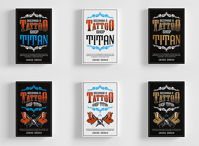 Tattoo Book Cover Folio author best seller books best seller design book cover book cover bundle book cover design book cover folio book cover set book cover template book publisher cover art creative cover ebook cover free book set mockup graphic design tattoo tattoo book tattoo shop titan writer