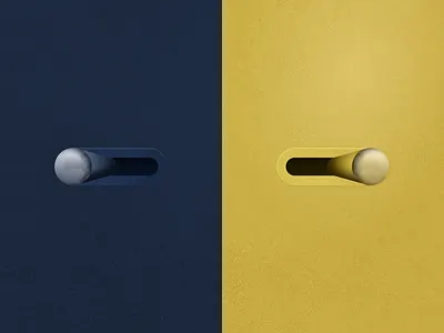 Daily UI - 015 - On/Off Switch 015 dailyui off on skeuomorphism switch toggle ui