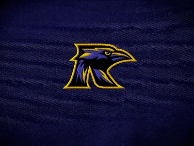 Ravens: School logo badge branding design football graphic design illustration logo ravens school sports vectors