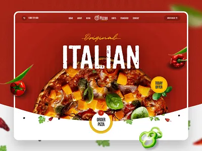 Crafto - AI-Powered WordPress Theme - Pizza Parlor cafe website creative design design layout ecommerce landing page design modern multipurpose parlor website design pizza parlor design pizza parlor landing responsive restaurant design shop design theme ui web design