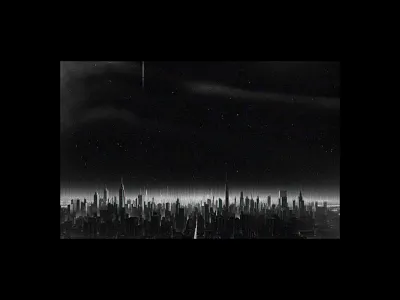 Deep Nights art direction artwork design graphic design kevlard metal music photoshop punk