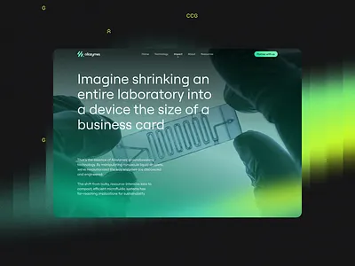 Allozymes — Website Redesign biotech design digital products graphic design homepage landing science startup ui webflow website z1