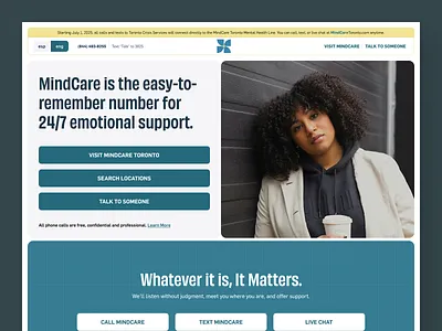 Mind Care | Healthcare Landing Page colorful mental health ui design health care ui health care website ui landing page ui mental health website ui mind care mindcare landing page ui mindcare ui minimal modern health care modern ui product design ui user experience design user interface ux