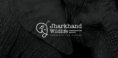 Branding - Jharkhand Wildlife Conservation Society art branding concept logo design illustration logo logo design madansingh minimal