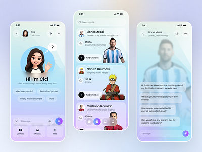 AI Assistant Mobile App ai app ai voice chat gpt company machine learning management mobile app productivity task management tech technology ui ux