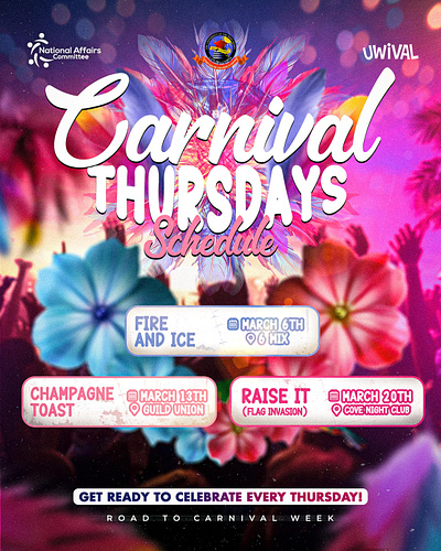 Carnival Thursday branding design graphic design illustration infographic logo ui ux vector