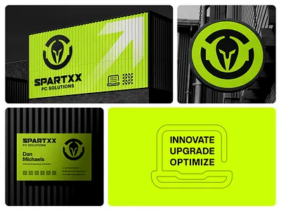 Spartxx PC Solutions — 2023 brand book brand identity branding brandmark creative logo design graphic design illustration kashifalisamo logo logo service logomark logotype modern logo rebranding visual branding visual identity
