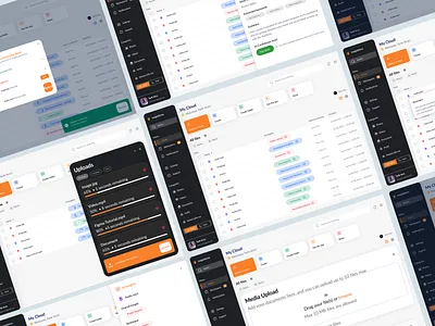 AI-Powered File Manager UI: Seamless Insights & Smart Search branding clean design header illustration logo sketch ui uiux uxdesign