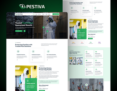 Pestiva – Pest Control Service Elementor Template Kit agency elementor landing page landingpage sterilization ui webdesign wordpress