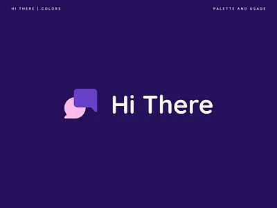 Hi There Branding branding design graphic design hi there illustration logo saas saas logo