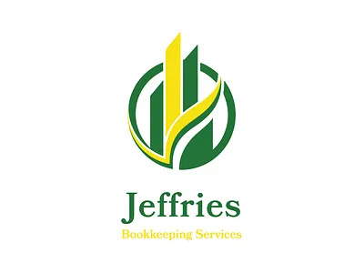 Jeffries Bookkeeping Services modern logo corporate identity