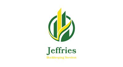 Jeffries Bookkeeping Services modern logo corporate identity