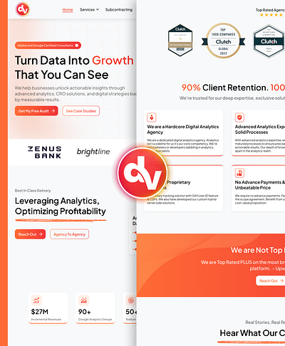 Landing Page Redesign — Desktop & Mobile figma landingpage modernui productdesign responsive design service ui uiuxdesign ux webdesign
