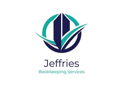 Jeffries Bookkeeping Services financial modern logo contemporary style