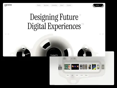 Geex Arts New ai dashboard design homepage illustration interface iphone mobile news os