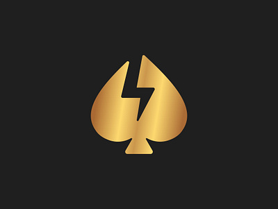 Lightning Aces Logo Design ace ace logo aces aces icon aces logo branding design energy flash lightning ace lightning aces logo logo maker logo service poker poker flash logo poker icon poker logo