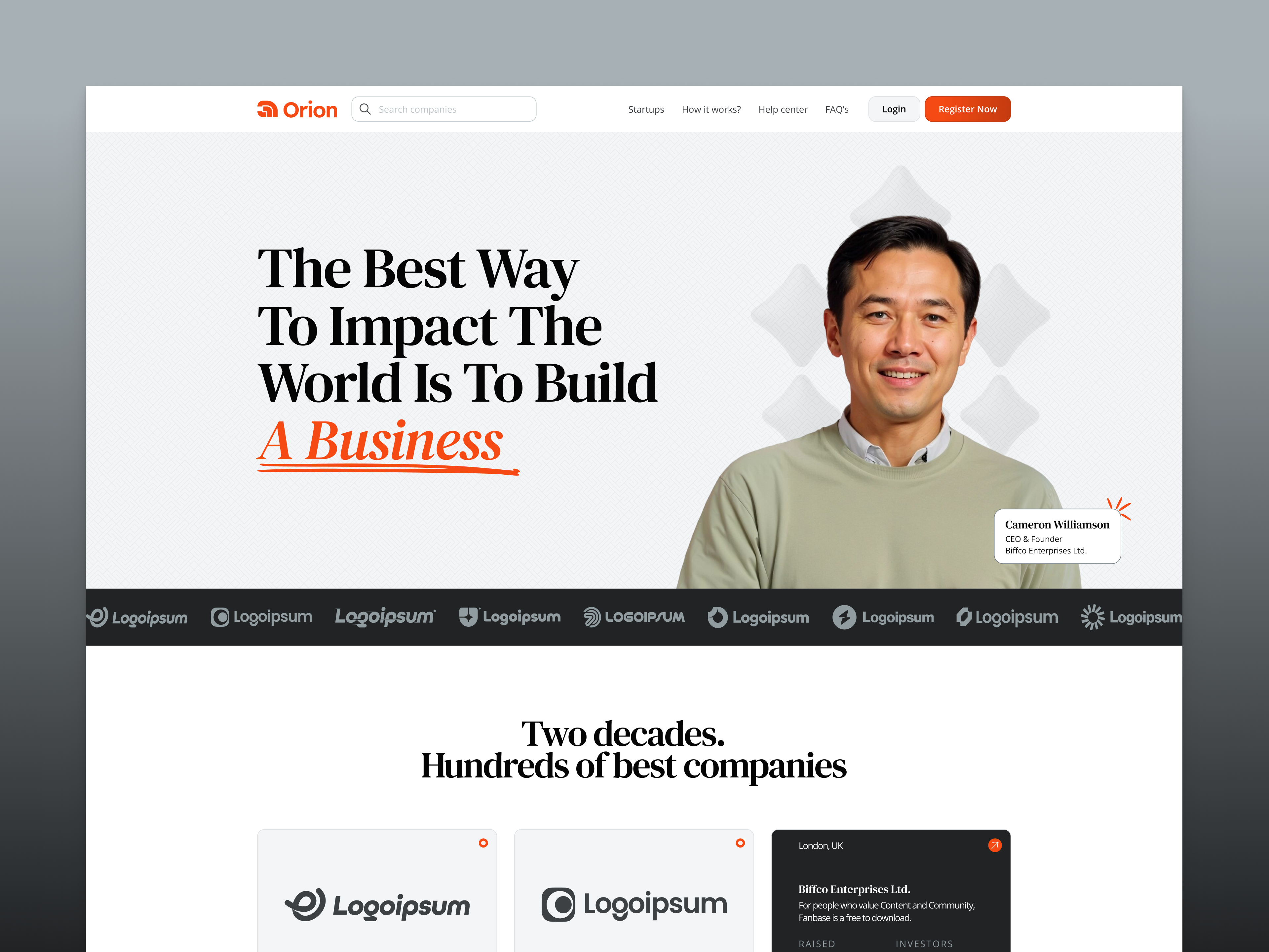 Example of Mobile App & Website Design
