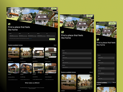 Real Estate Website UI – Modern, Clean & Responsive branding figmadesign graphic design productdesign realestatewebsite responsivedesign uidesign uxdesign webappdesign webdesign