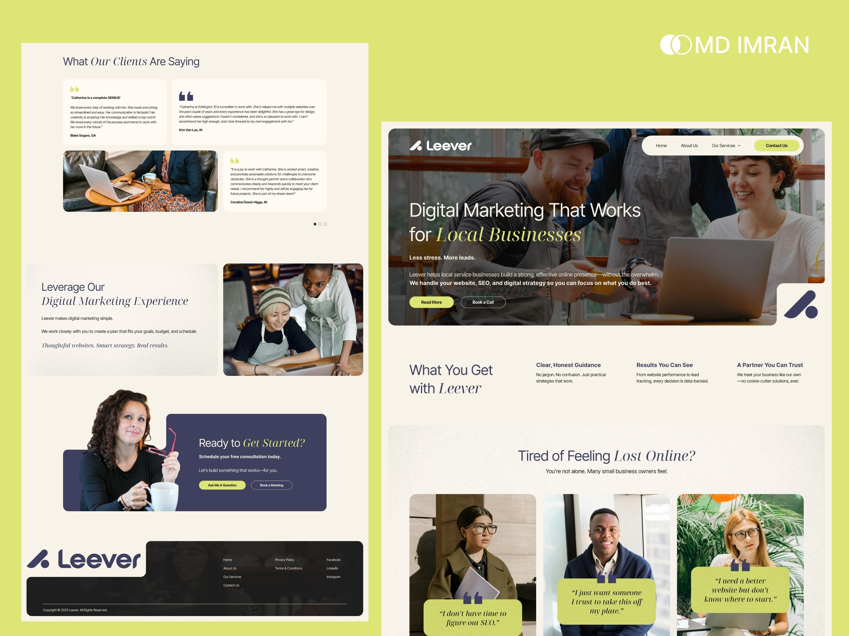 Digital Marketing Agency Landing Page Design agency digital marketing graphic design landing page marketing agency website