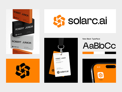 Modern Logo for Solarc AI – Smart Solar Technology Branding abstract logo brand identity branding clean energy geometric logo gradient logo icon logo logo design logo designer logotype modern logo renewable energy smart tech solar branding solar logo solar tech tech logo visual identity