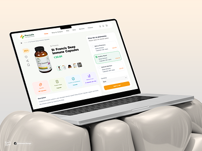Pharmacy – Online Pharmacy WebApp Design app appdesign branding design designinspiration digitalproductdesign dribbble healthcareapp logo minimaldesign pharmacyapp typography ui uidesign uiux ux uxdesign