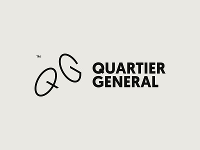 Quartier General art assets brandasset brandassets brandidentity branding design gq identity logo musicproductionstudio perspective qg