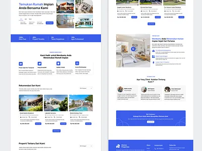 Real Estate Landing Page design landingpage real estate ui ux webdesign website
