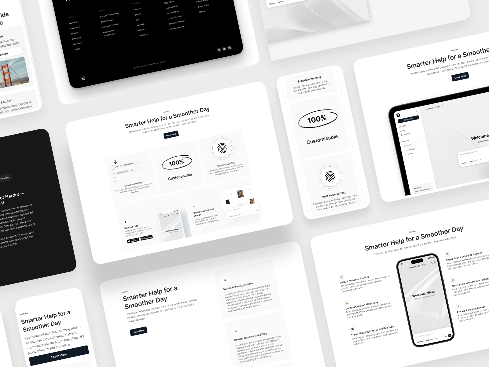 Features components - xperience uikit by Sophia for Inara Studio on ...