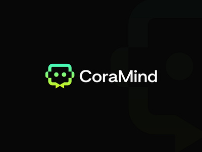CoraMind logo, Robot logo, Tech, AI logo, Software, Chatbot abstract logo ai logo bot logo branding business logo company logo cora mind logo corporate creative logo design illustration logo logo design minimalist logo modern logo robot logo saas logo software logo tech logo web3 logo