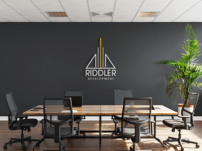 LOGO DESIGN FOR RIDDLER DEVELOPMENT adobe illustrator adobe photoshop branding graphic design logo logo design