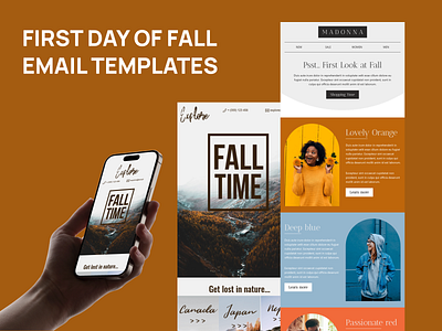 First Day of Fall Email Templates design email email builder email campaign email design email marketing email newsletter email templates first day of fall email html email newsletter web design
