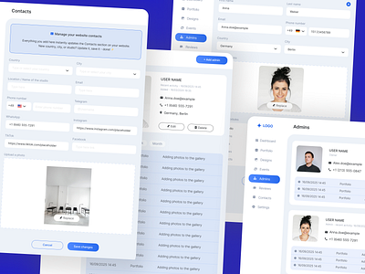 CRM design graphic design ui uiux ux