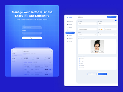 CRM design graphic design ui uiux ux