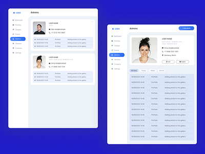CRM design graphic design ui uiux ux