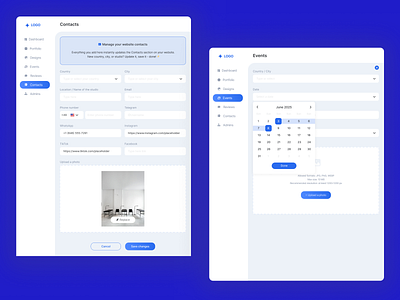CRM charity fund design ui uiux ux