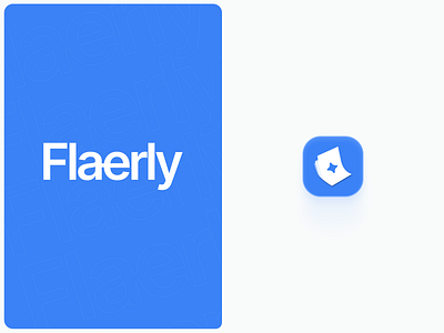 Branding for ✦ Flaerly ai ai logo ai logo design icon logo mark minimal modern modern logo saas saas design saas logo saas logo design
