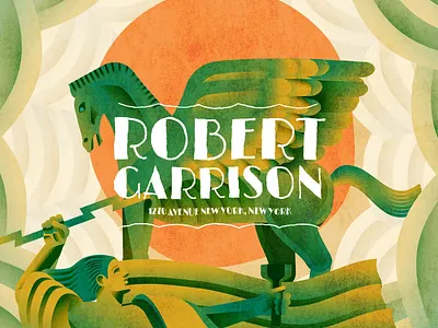 Art Deco Allegories by Robert Garrison animation architecture art deco illustration sculpture vintage