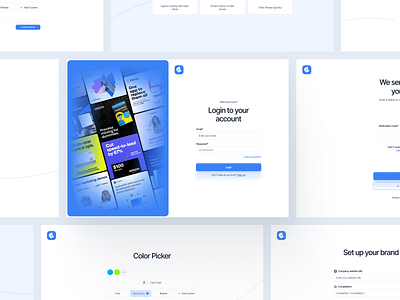 ✦ Flaerly — SaaS Web Application ai ai web app ai web application color picker dashboard dashboard design forgot password login modern design modern web app onboarding saas saas design saas onboarding saas web application sign up startup uiux web app web application