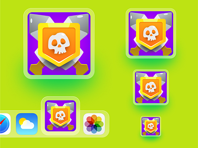 Royal Bravix App Icon Design app icon design game game design game logo graphic design illustration logo