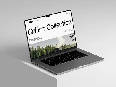 Hotle - Gallery Collection Page cabin gallery hotel nature realestate ui webdesign