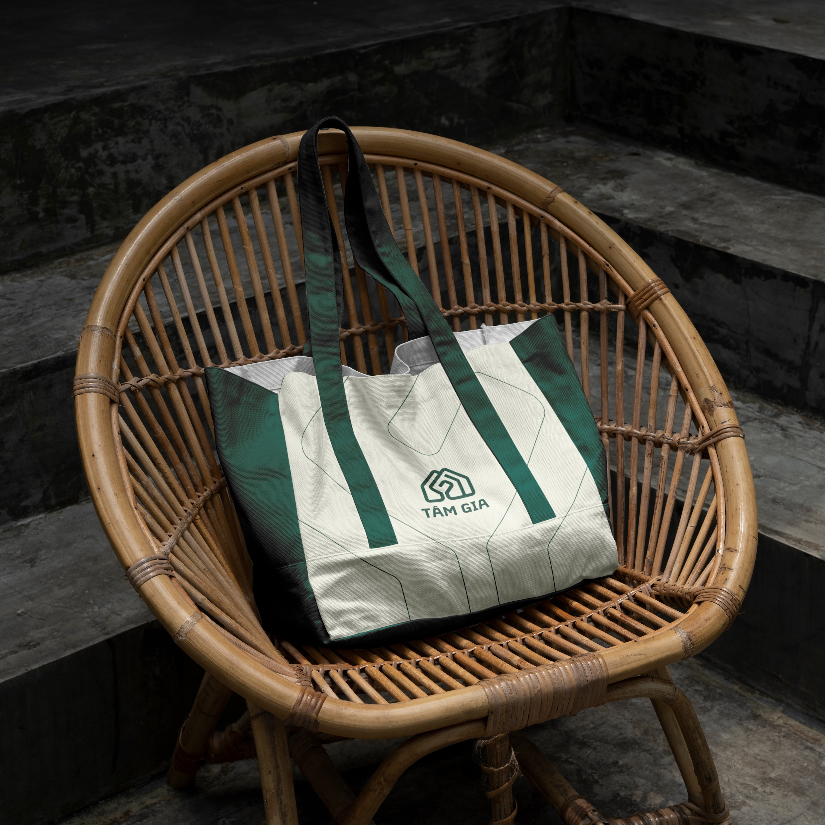 TÂM GIA BRAND IDENTITY branding design graphic design illustration logo logo design