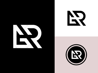 GR Logo best monograms branding design g gr gr logo gr monogram graphics icon identity logo logo design logotype monogram r rg rg logo rg monogram typography vector