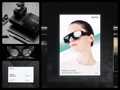 Aeris Eyewear - In Print Design brandidentity branding brochuredesign design designinspiration eyewear graphic design illustration logo logo design posterdesign printdesign visual identity visualidentity