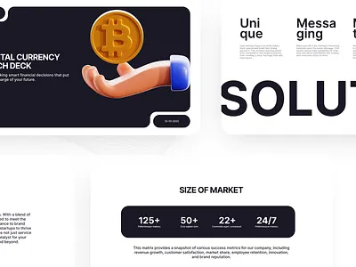 DIGITAL CURRENCY PITCH DECK DESIGN background