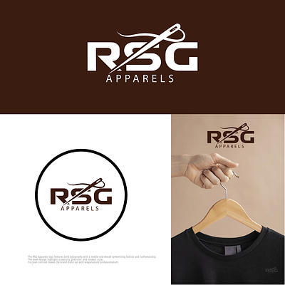 RSG Apparels – Bold Identity for a Fashion Brand branding design fashion logo graphic design illustration jamil hasan letter logo logo logo design logo designer logo mark minimal logo need logo nidel logo redesign logo rsg rsg logo text logo ui want logo