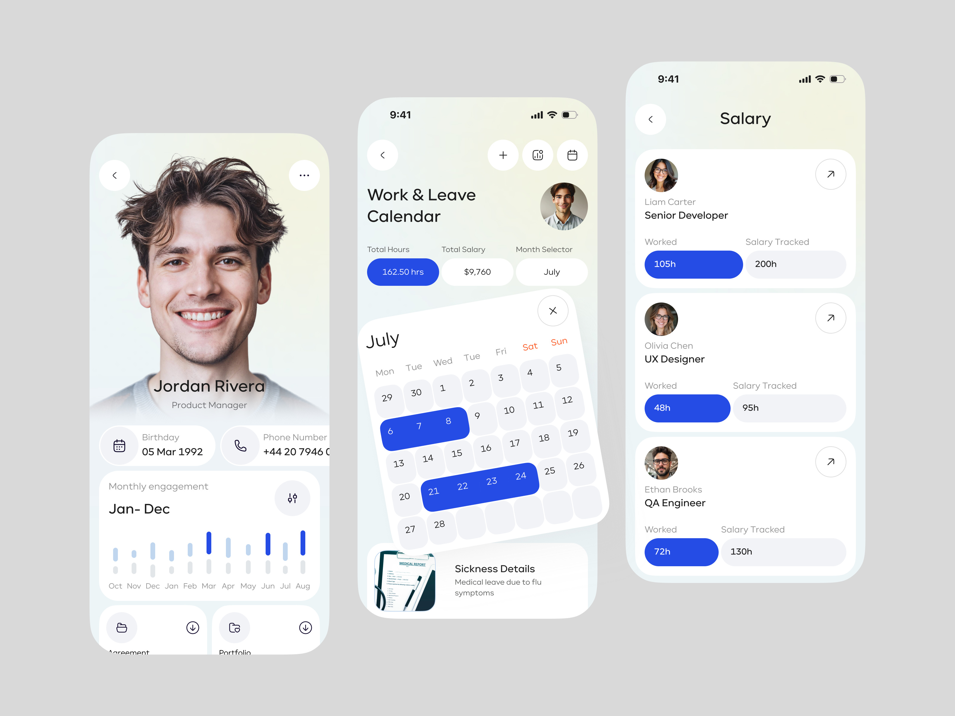 Example of Mobile App Design And Development